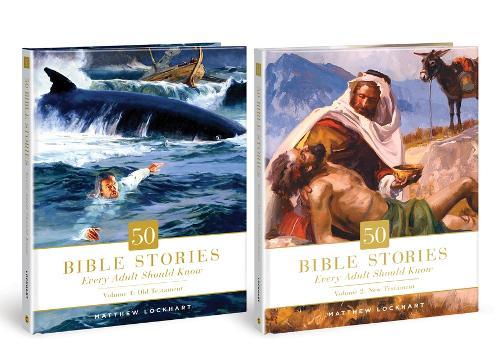 50 Bible Stories Every Adult S: Two-Volume Set