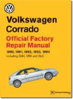 Volkswagen Corrado Official Factory Repair Manual 1990-94