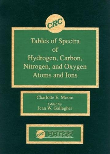 Tables of Spectra of Hydrogen, Carbon, Nitrogen, and Oxygen Atoms and Ions