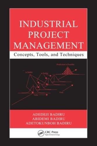 Industrial Project Management: Concepts, Tools, and Techniques
