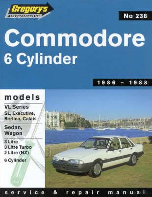 Holden Commodore Vl Series Six Cylinder, 1986-1988: Sedan, Wagon 3.0 Litre, 3.0 Litre Turbo, 2.0 Litre NZ Trim Levels - Sl, Executive, Berlina, Calais