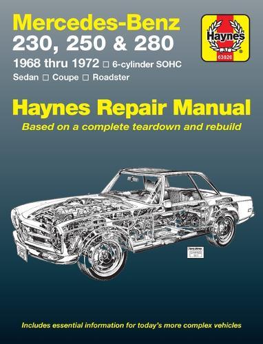Mercedes-Benz 250 and 280 Owner's Workshop Manual
