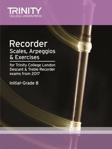 Recorder Scales: Initial Grade to Grade 8from 2017