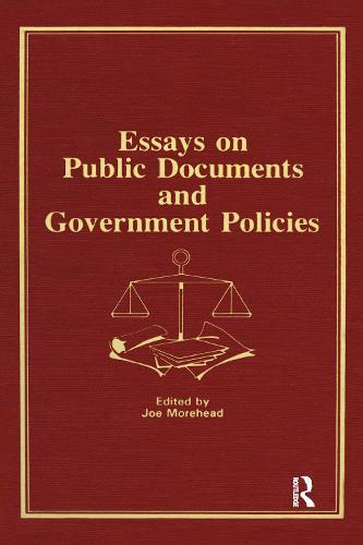 Essays on Public Documents and Government Policies