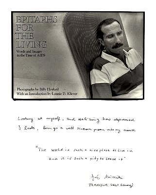 Epitaphs for the Living