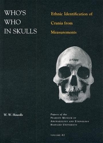 Who’s Who in Skulls: Ethnic Identification of Crania from Measurements