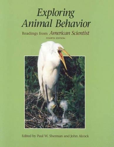 Exploring Animal Behavior: "Readings from ""American Scientist"""