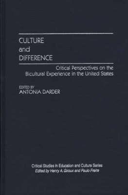 Culture and Difference: Critical Perspectives on the Bicultural Experience in the United States