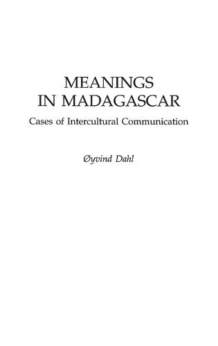 Meanings in Madagascar: Cases of Intercultural Communication