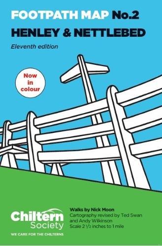 Chiltern Society Footpath Map 2. Henley and Nettlebed: Eleventh Edition - In Colour