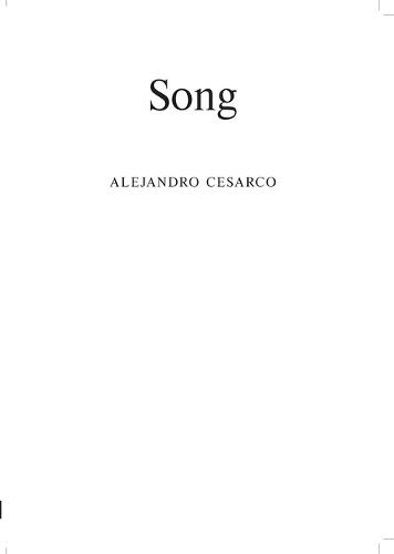 Alejandro Cesarco: Song