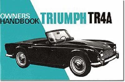 Triumph TR4A Owners Handbook