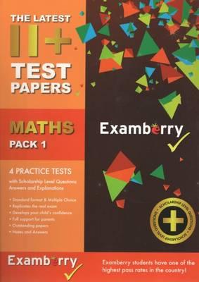 11+ Test Papers Maths Pack 1