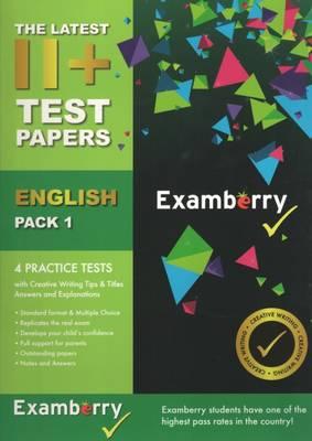 11+ Test Papers English Pack 1
