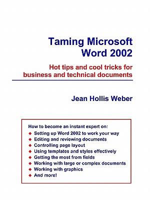 Taming Microsoft Word 2002