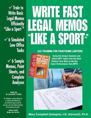 "Write Fast Legal Memos ""Like a Sport(TM)"""