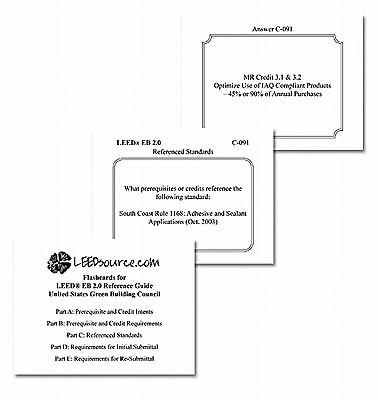Leed (R) Eb 2.0 Flashcards