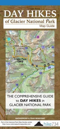 Day Hikes of Glacier National Park: Map Guide