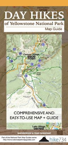 Day Hikes of Yellowstone National Park: Map Guide