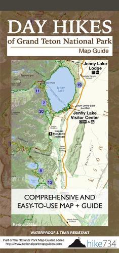 Day Hikes of Grand Teton National Park: Map Guide
