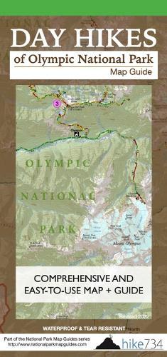 Day Hikes of Olympic National Park: Map Guide