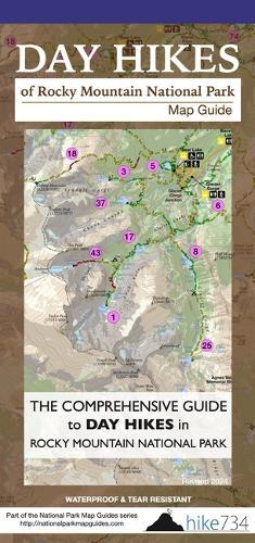 Day Hikes of Rocky Mountain National Park: Map Guide