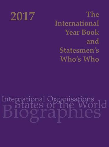 International Year Book & Statesmen's Who's Who 2017