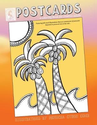 Postcards: coloring book for creative adults