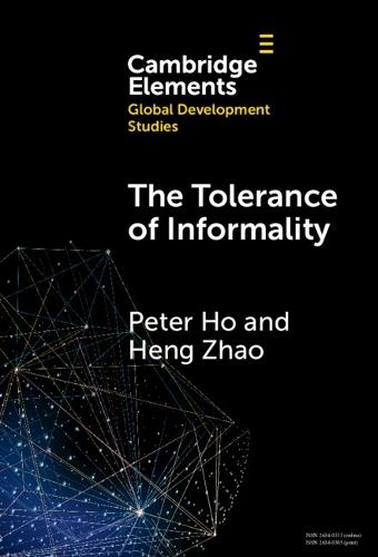 The Tolerance of Informality: State, Religion and Property in China