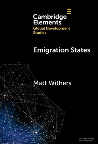 Emigration States: Migration-Development Policymaking in the Asia-Pacific