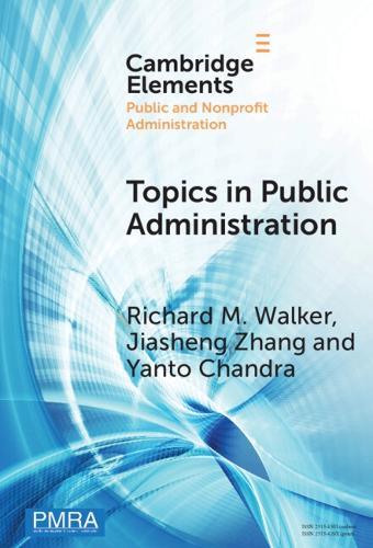 Topics in Public Administration: Perspectives from Computational Social Sciences and Corpus Linguistics