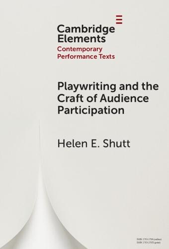 Playwriting and the Craft of Audience Participation