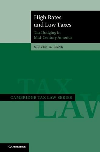 High Rates and Low Taxes: Tax Dodging in Mid-Century America