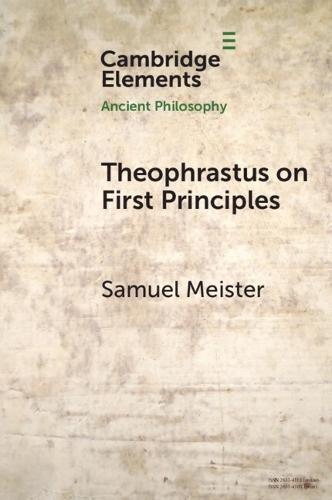 Theophrastus on First Principles