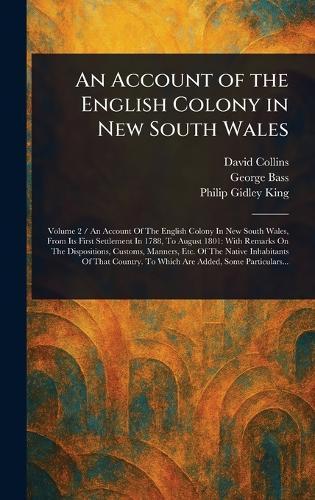 An Account of the English Colony in New South Wales