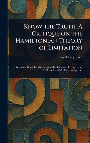 Know the Truth: A Critique on the Hamiltonian Theory of Limitation