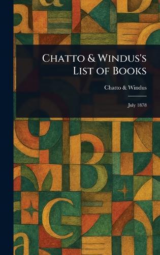 Chatto & Windus's List of Books