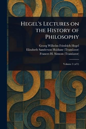 Hegel's Lectures on the History of Philosophy