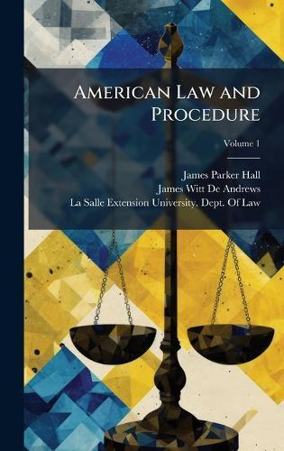 American Law and Procedure