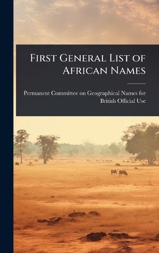 First General List of African Names