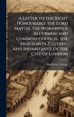 A Letter to the Right Honourable the Lord Mayor, the Worshipful Aldermen, and Common-council; the Merchants, Citizens, and Inhabitants, of the City of London