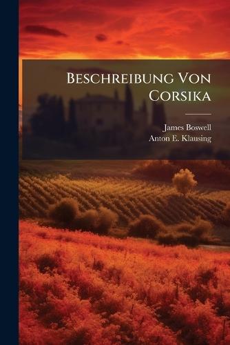 Beschreibung Von Corsika