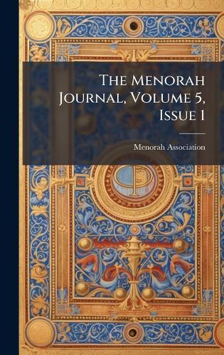 The Menorah Journal, Volume 5, Issue 1