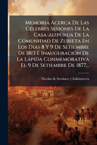 Memoria Acerca De Las CÃ(c)lebres Sesiones De La Casa-aizpurua De La Comunidad De Zubieta En Los Dias 8 Y 9 De Setiembre De 1813 Ã InauguraciÃ3n De La Làpida Conmemorativa El 9 De Setiembre De 1877...