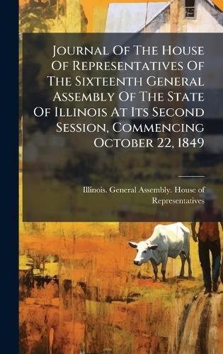Journal Of The House Of Representatives Of The Sixteenth General Assembly Of The State Of Illinois At Its Second Session, Commencing October 22, 1849