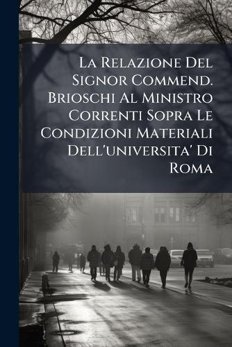 La Relazione Del Signor Commend. Brioschi Al Ministro Correnti Sopra Le Condizioni Materiali Dell'universita' Di Roma