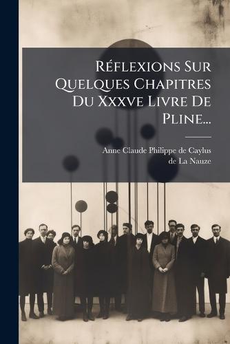 RÃ(c)flexions Sur Quelques Chapitres Du Xxxve Livre De Pline...