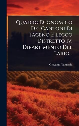 Quadro Economico Dei Cantoni Di Taceno E Lecco Distretto Iv. Dipartimento Del Lario...