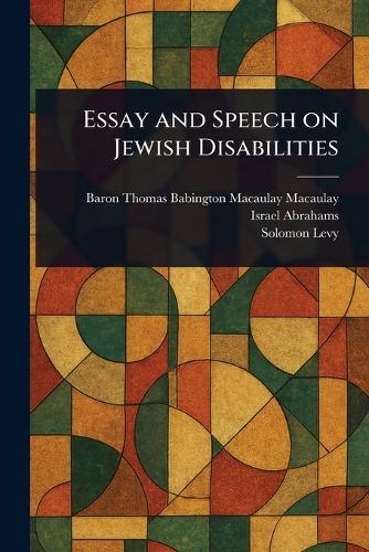 Essay and Speech on Jewish Disabilities