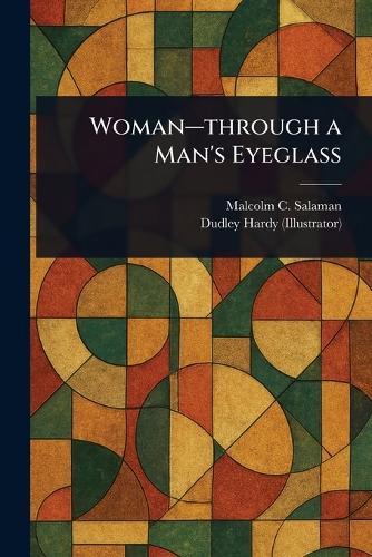 Woman-through a Man's Eyeglass